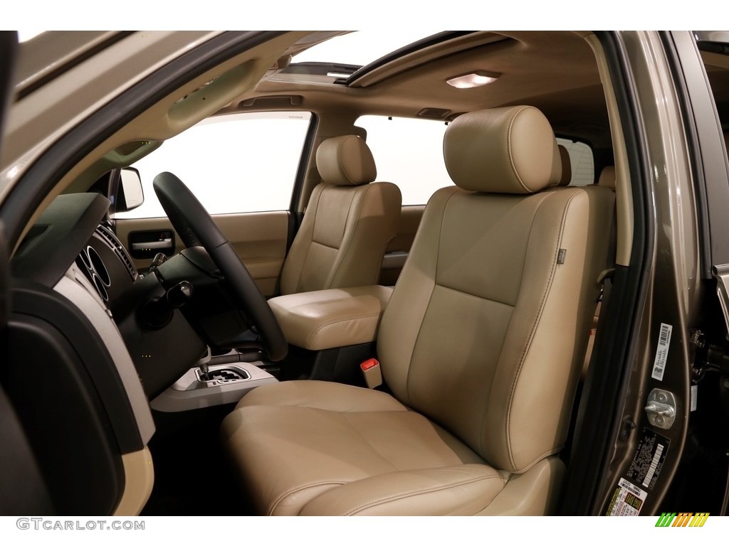 2012 Sequoia Limited 4WD - Pyrite Mica / Sand Beige photo #6