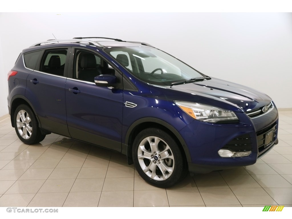 Deep Impact Blue Ford Escape