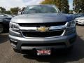 2018 Satin Steel Metallic Chevrolet Colorado WT Extended Cab 4x4  photo #2