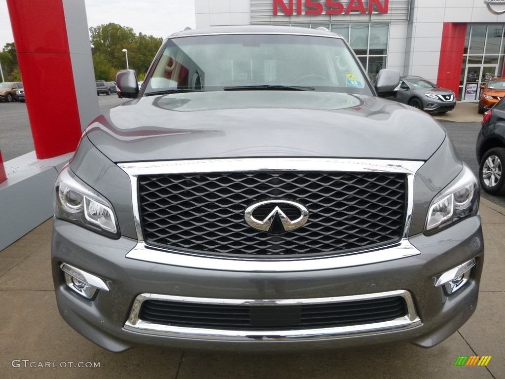 2017 QX80 AWD - Graphite Shadow / Graphite photo #10