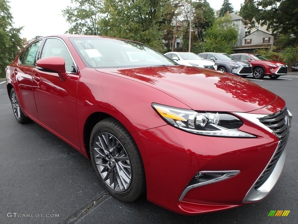 Matador Red Mica 2018 Lexus ES 350 Exterior Photo #123162789