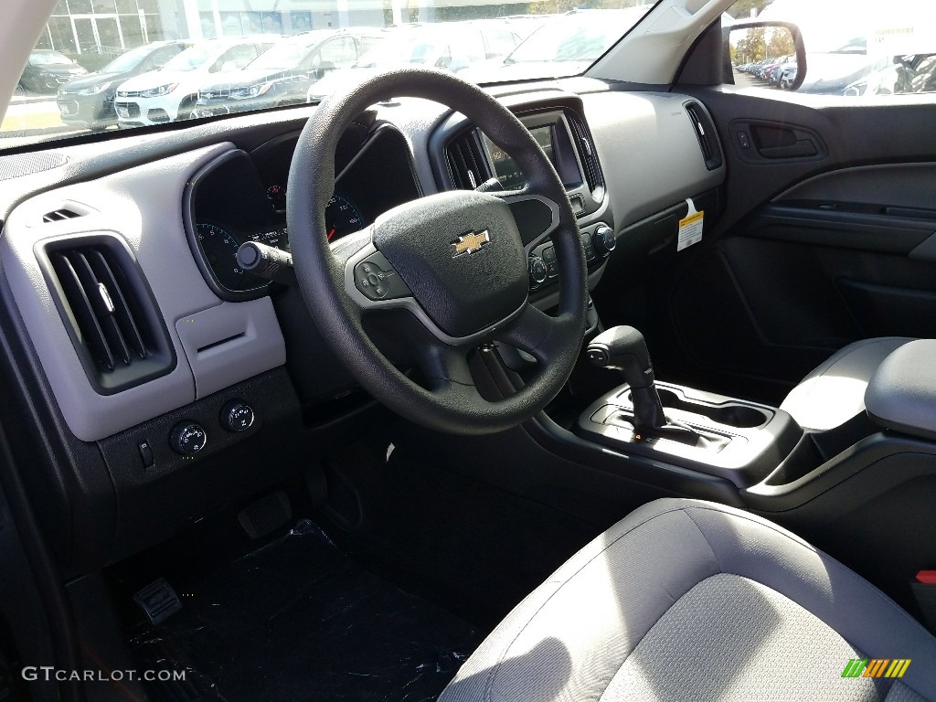 2018 Colorado WT Extended Cab 4x4 - Graphite Metallic / Jet Black/Dark Ash photo #7