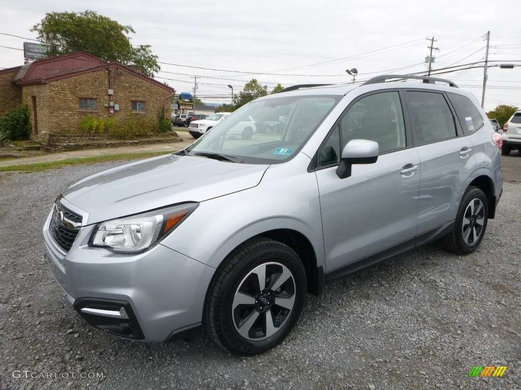 2018 Forester 2.5i Premium - Ice Silver Metallic / Platinum photo #8