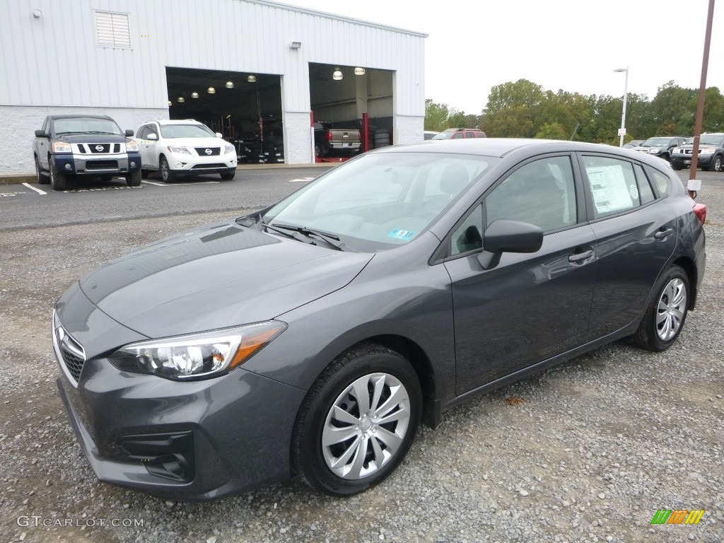 Magnetite Gray Metallic 2018 Subaru Impreza 2.0i 5-Door Exterior Photo #123165156