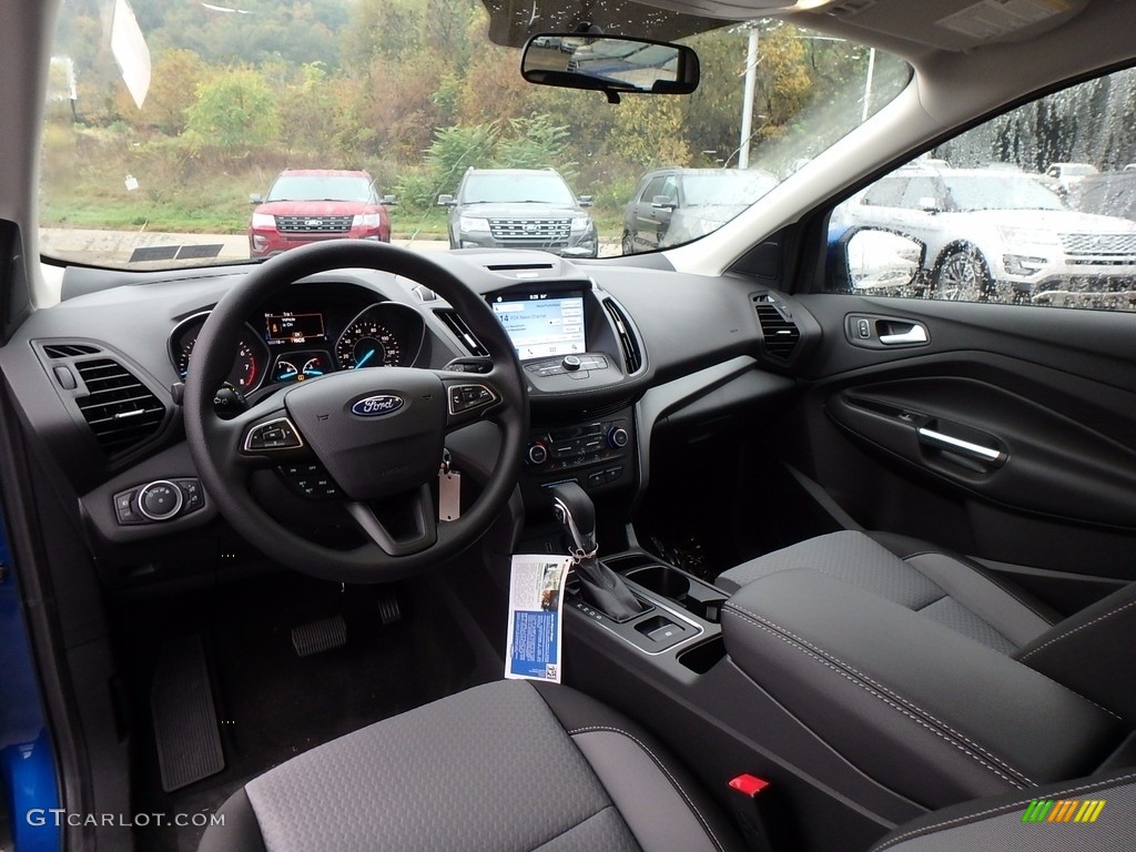Charcoal Black Interior 2018 Ford Escape SE 4WD Photo #123165363