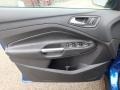 Charcoal Black 2018 Ford Escape SE 4WD Door Panel