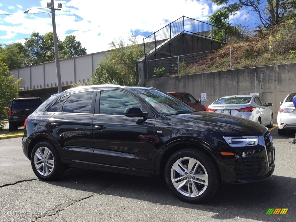 Brilliant Black 2018 Audi Q3 2.0 TFSI Premium quattro Exterior Photo #123166134