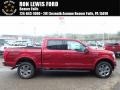 2018 Ruby Red Ford F150 Lariat SuperCrew 4x4  photo #1