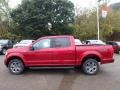2018 Ruby Red Ford F150 Lariat SuperCrew 4x4  photo #5