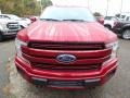 2018 Ruby Red Ford F150 Lariat SuperCrew 4x4  photo #7