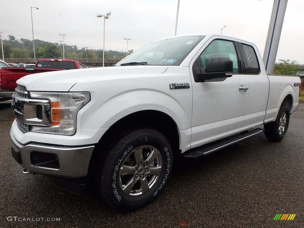 Oxford White 2018 Ford F150 XL SuperCab 4x4 Exterior Photo #123166848