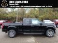 2018 Shadow Black Ford F150 XL SuperCab 4x4  photo #1