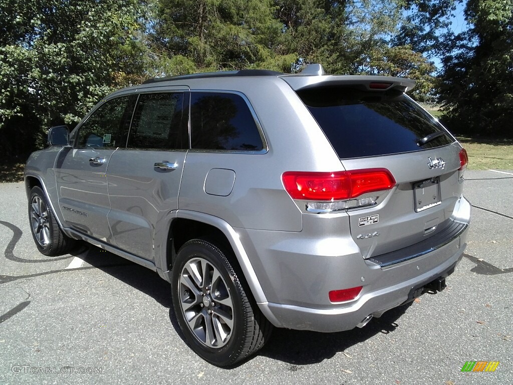 2018 Grand Cherokee Overland 4x4 - Billet Silver Metallic / Black photo #8