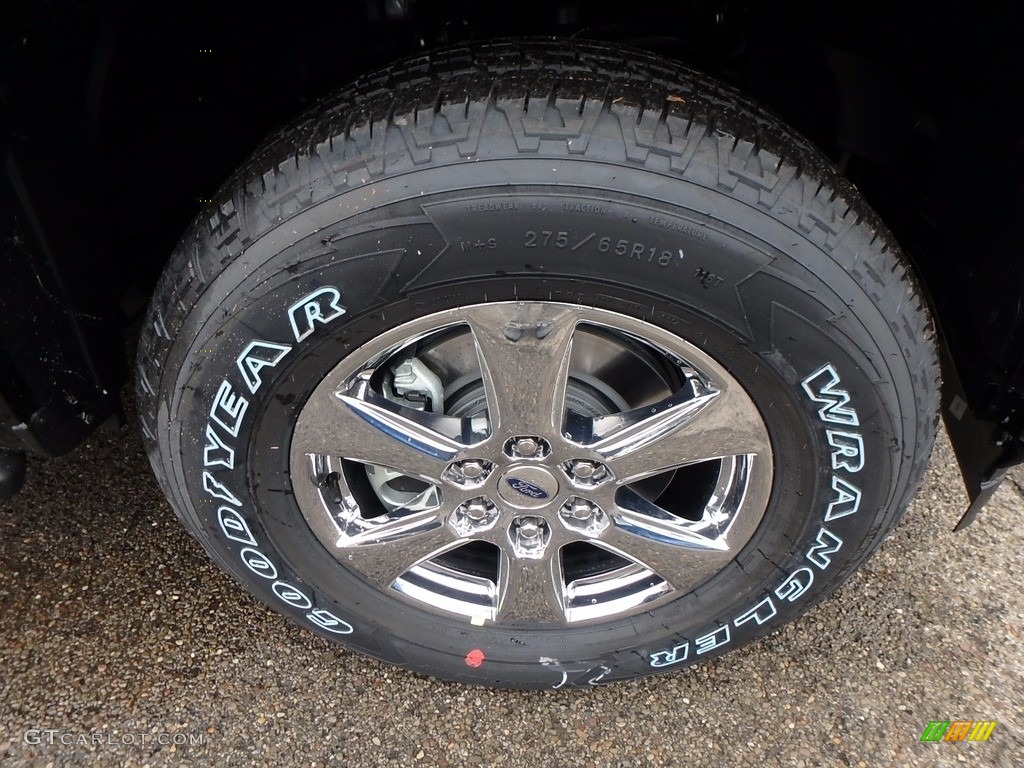 2018 F150 XL SuperCab 4x4 - Shadow Black / Earth Gray photo #9