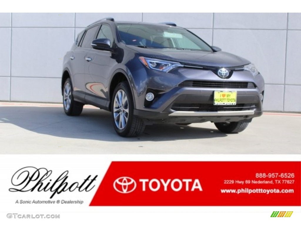 2016 RAV4 Limited - Silver Sky Metallic / Black photo #1