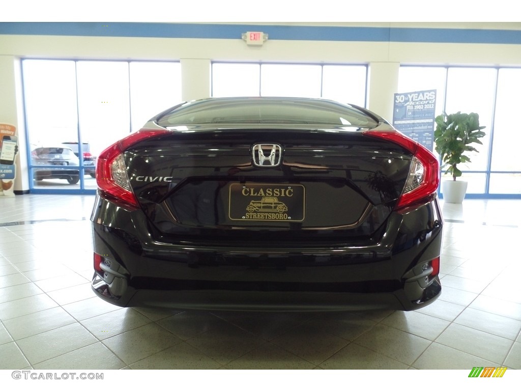 2017 Accord EX Sedan - Crystal Black Pearl / Black photo #5