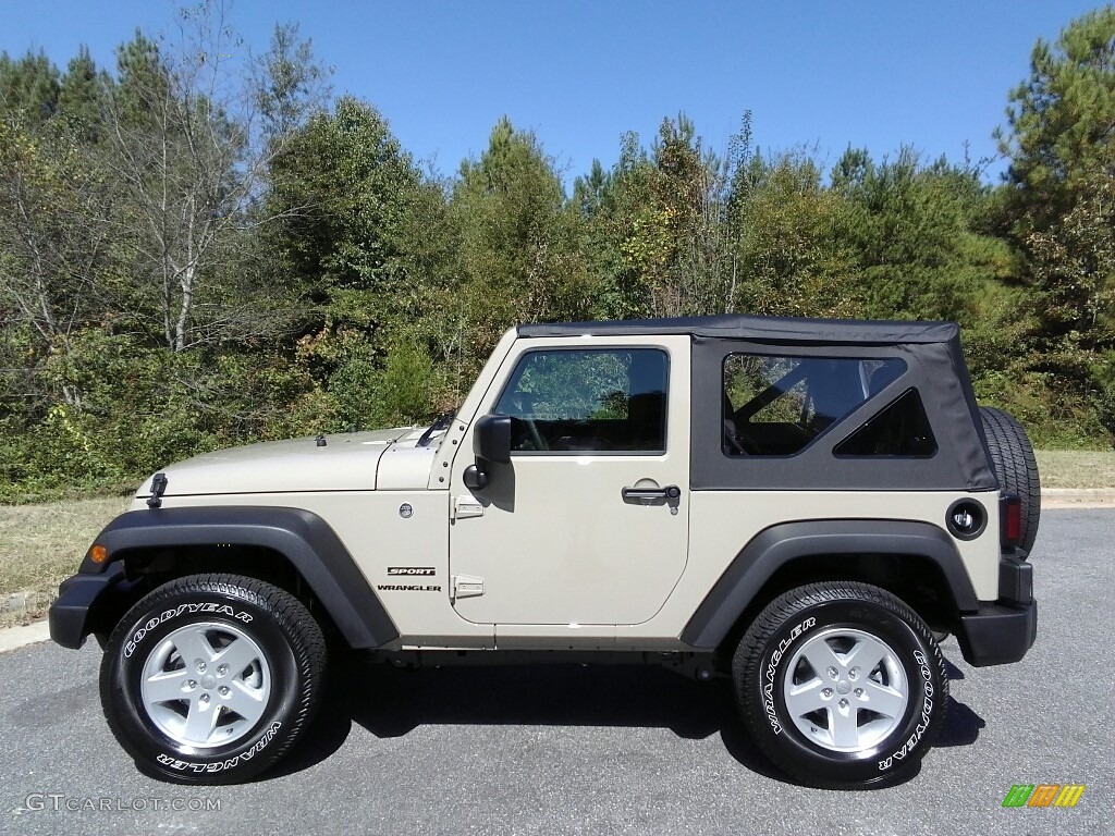 2017 Wrangler Sport 4x4 - Gobi / Black photo #1
