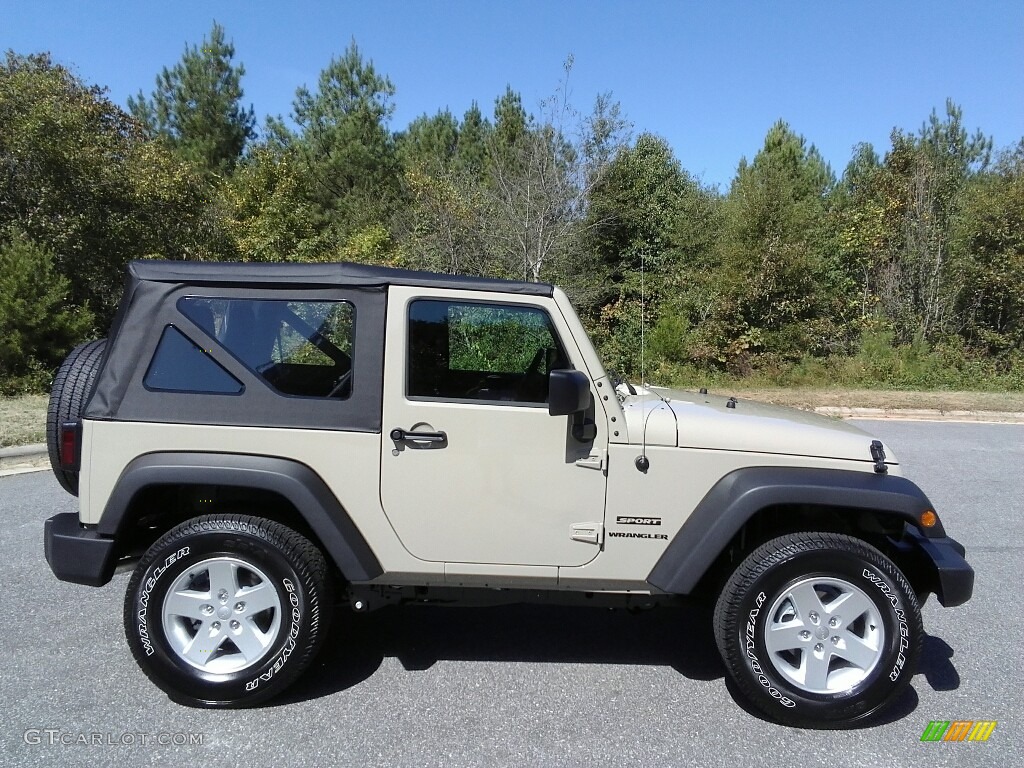 2017 Wrangler Sport 4x4 - Gobi / Black photo #5