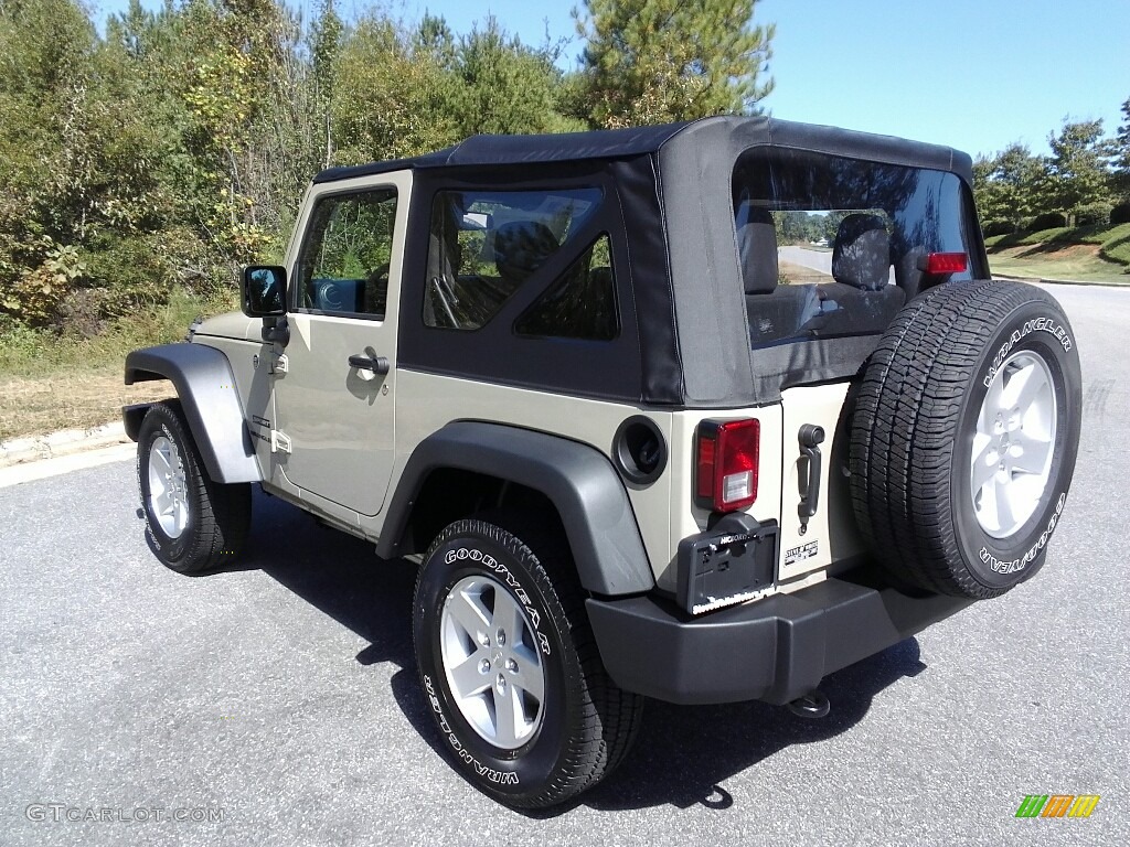 2017 Wrangler Sport 4x4 - Gobi / Black photo #8