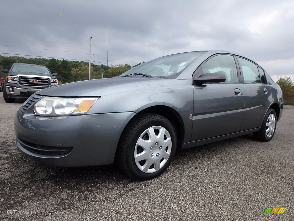 2006 ION 2 Sedan - Storm Gray / Gray photo #1