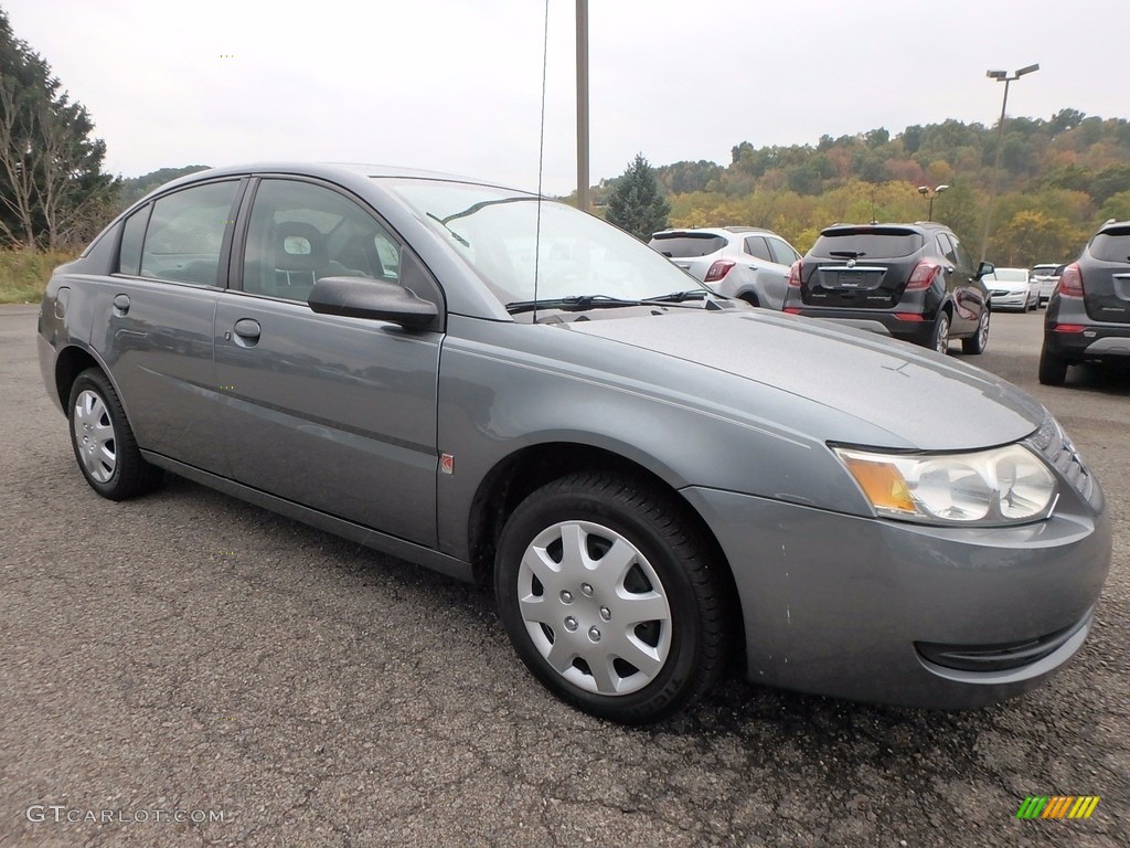2006 ION 2 Sedan - Storm Gray / Gray photo #4