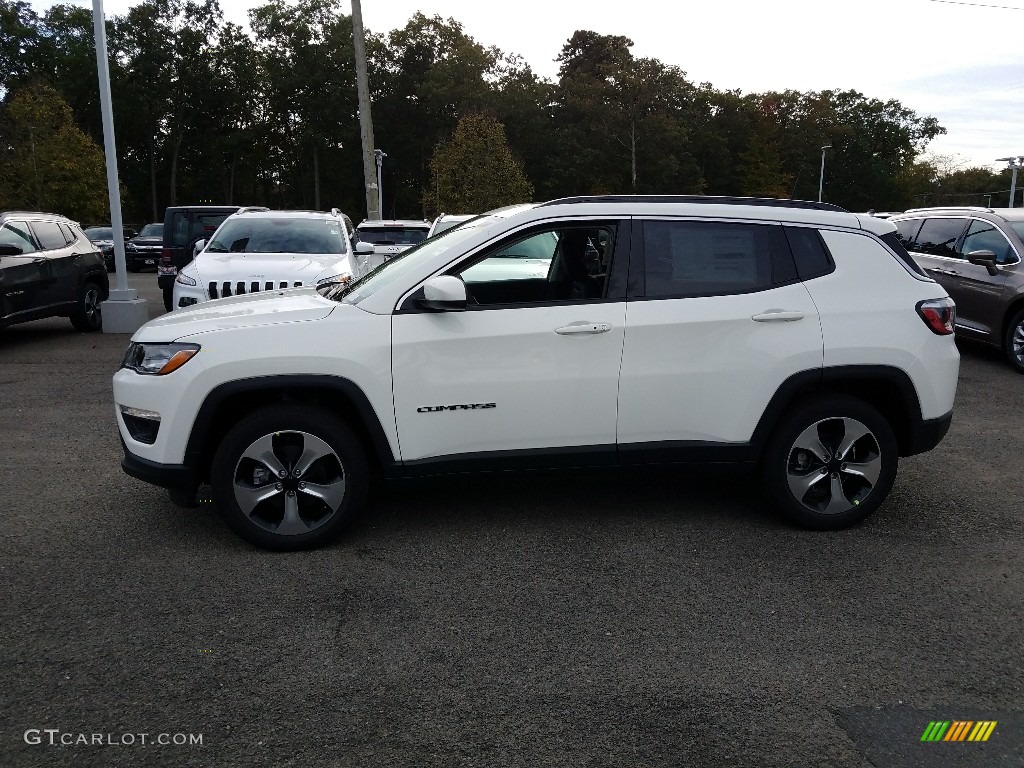 2018 Compass Latitude 4x4 - White / Black photo #3