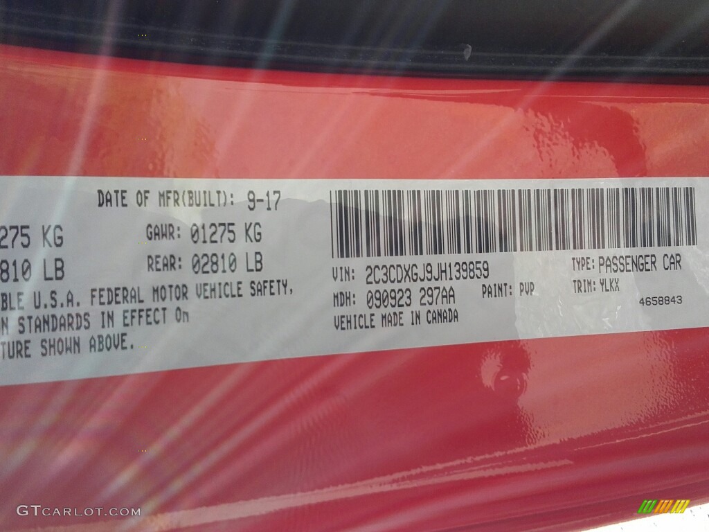 2018 Charger Daytona 392 - Go Mango / Black photo #35