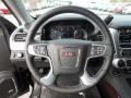 Jet Black 2018 GMC Yukon XL SLT 4WD Steering Wheel