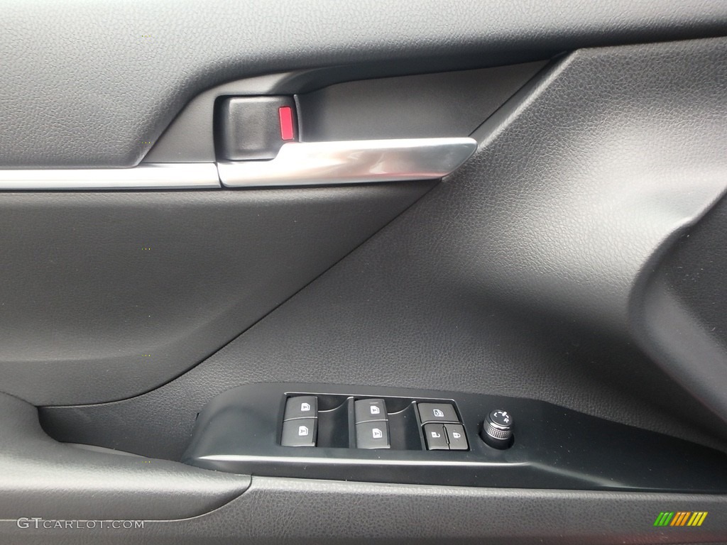 2018 Camry Hybrid LE - Ruby Flare Pearl / Black photo #9