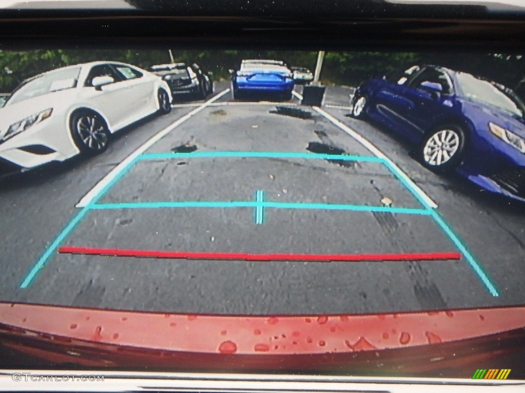 2018 Camry Hybrid LE - Ruby Flare Pearl / Black photo #13