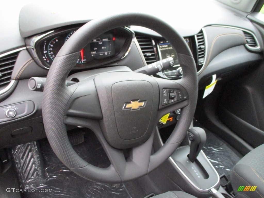 2018 Chevrolet Trax LS AWD Jet Black Steering Wheel Photo #123173346
