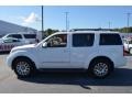 2009 White Frost Nissan Pathfinder LE  photo #6