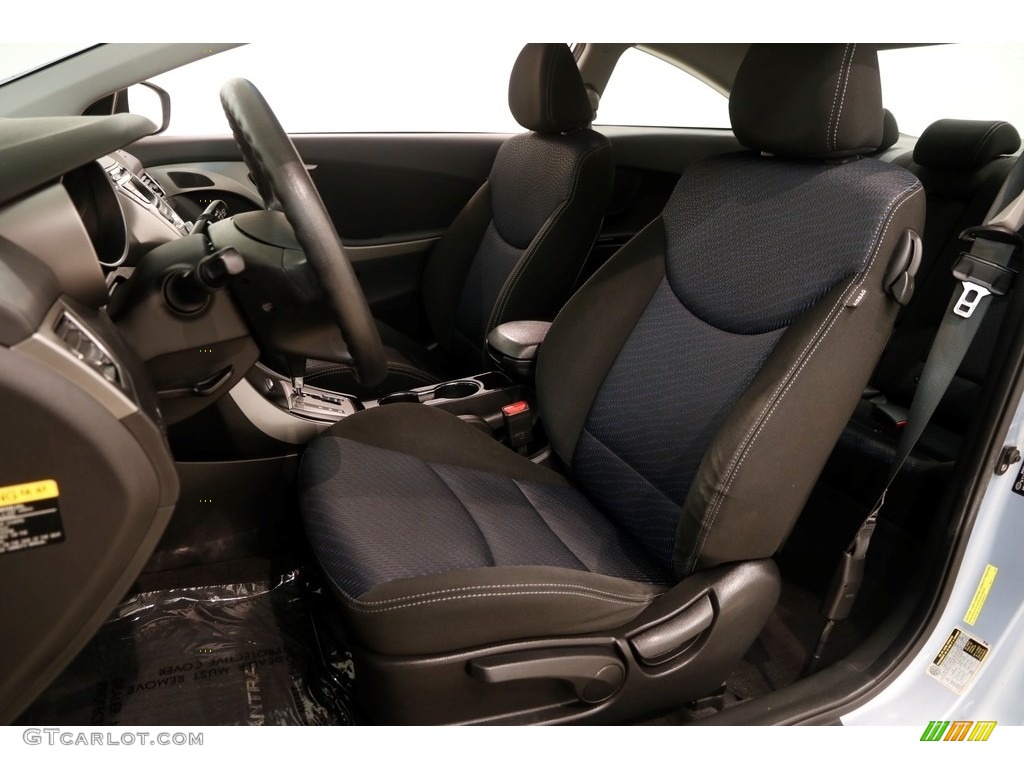 2013 Elantra Coupe GS - Blue Sky Metallic / Gray photo #6