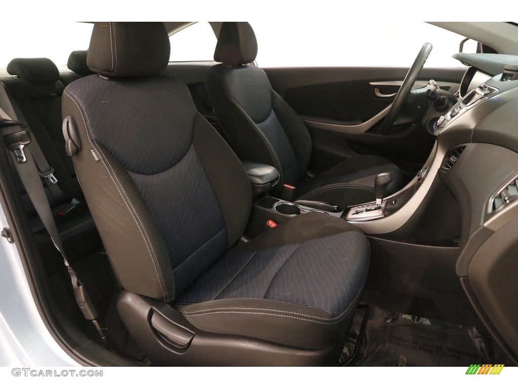 2013 Elantra Coupe GS - Blue Sky Metallic / Gray photo #14