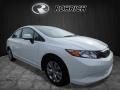 Taffeta White - Civic LX Sedan Photo No. 1