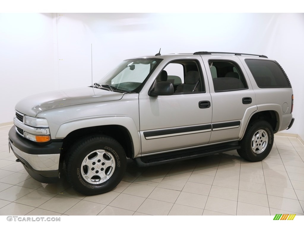2005 Tahoe LS 4x4 - Silver Birch Metallic / Gray/Dark Charcoal photo #3