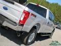 2017 Ingot Silver Ford F250 Super Duty XL Crew Cab 4x4  photo #37