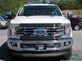 White Platinum - F250 Super Duty Lariat Crew Cab 4x4 Photo No. 8