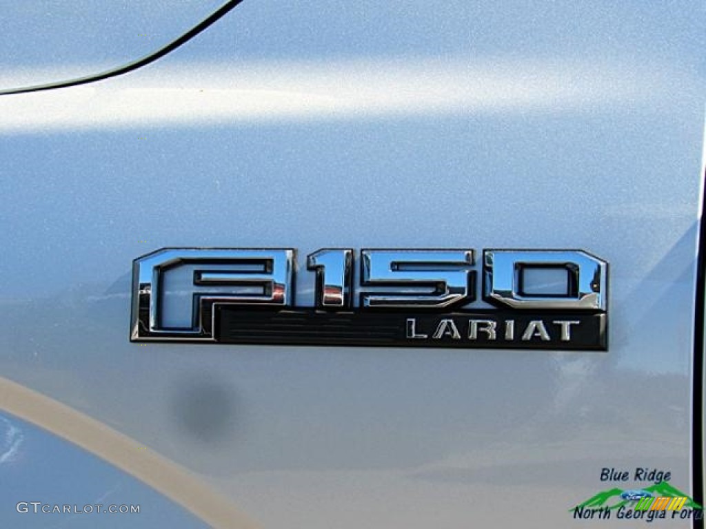 2018 F150 Lariat SuperCrew 4x4 - Ingot Silver / Black photo #37