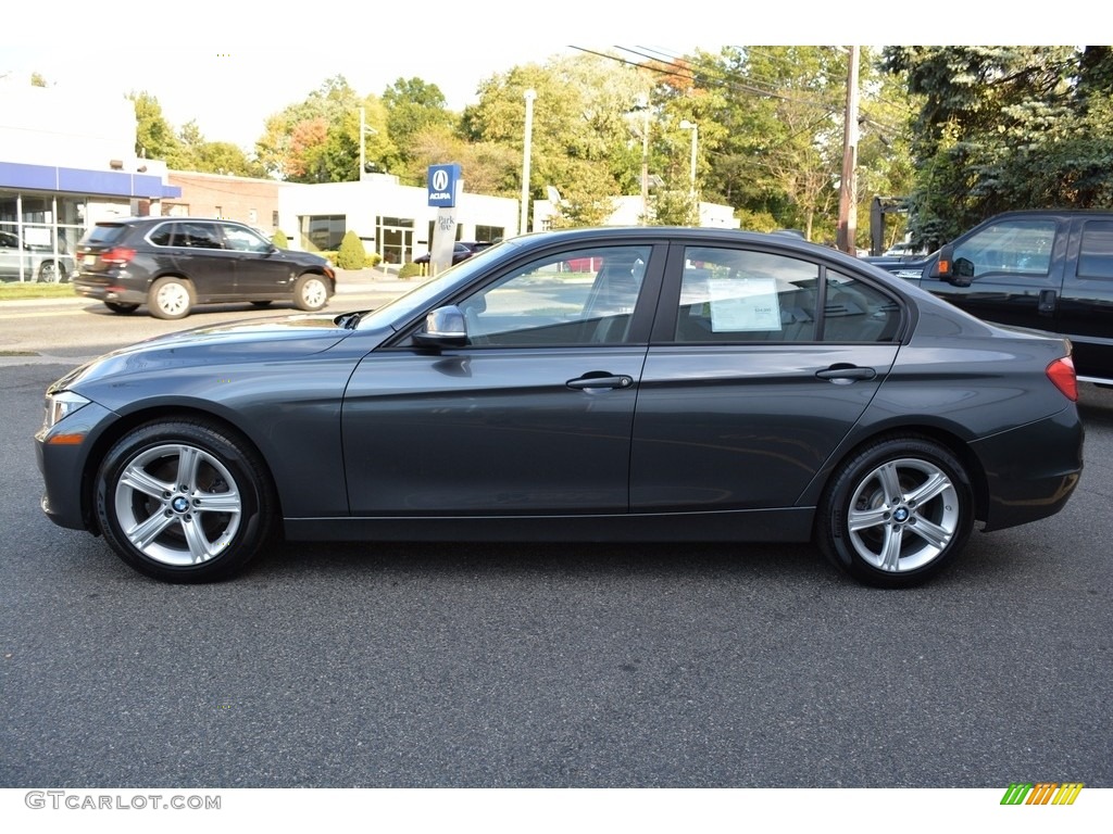2014 3 Series 328i xDrive Sedan - Mineral Grey Metallic / Black photo #5