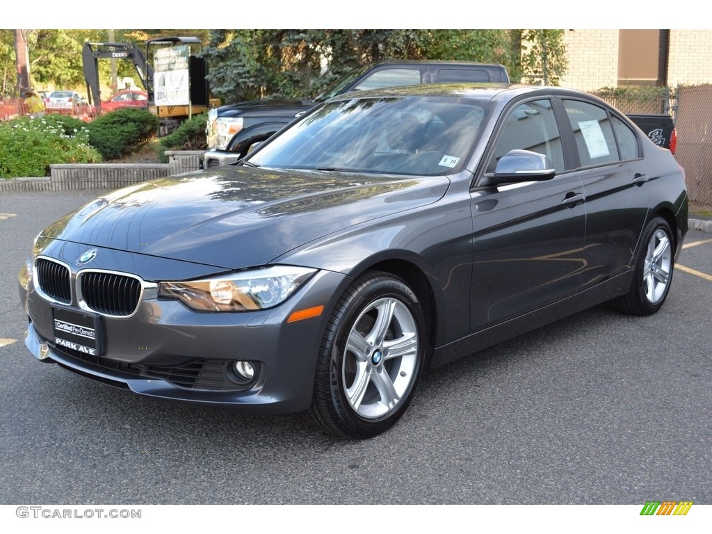2014 3 Series 328i xDrive Sedan - Mineral Grey Metallic / Black photo #6
