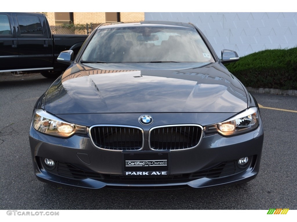 2014 3 Series 328i xDrive Sedan - Mineral Grey Metallic / Black photo #7