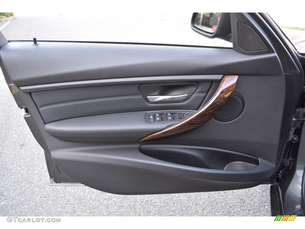 2014 3 Series 328i xDrive Sedan - Mineral Grey Metallic / Black photo #8