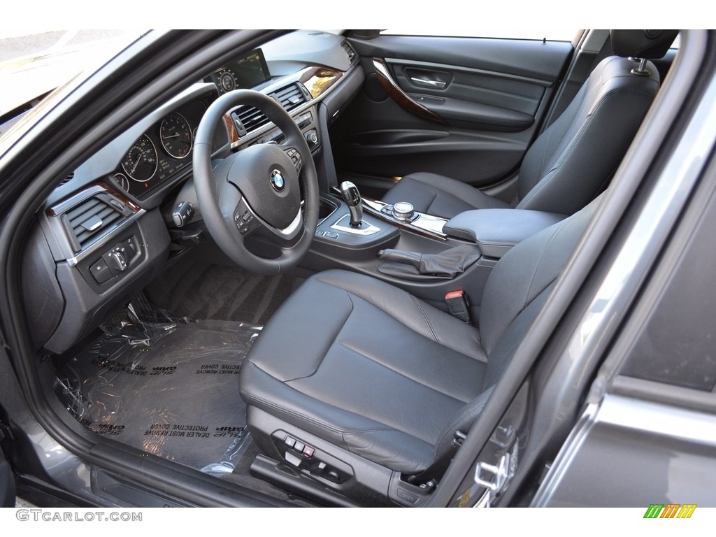 2014 3 Series 328i xDrive Sedan - Mineral Grey Metallic / Black photo #10