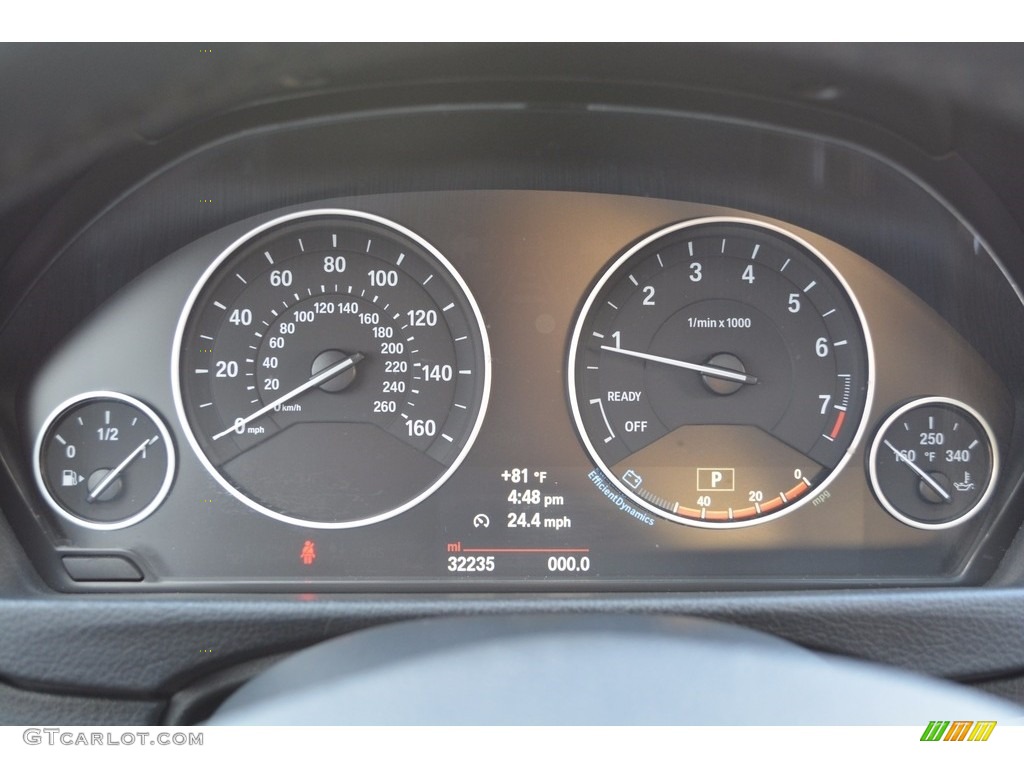 2014 3 Series 328i xDrive Sedan - Mineral Grey Metallic / Black photo #21