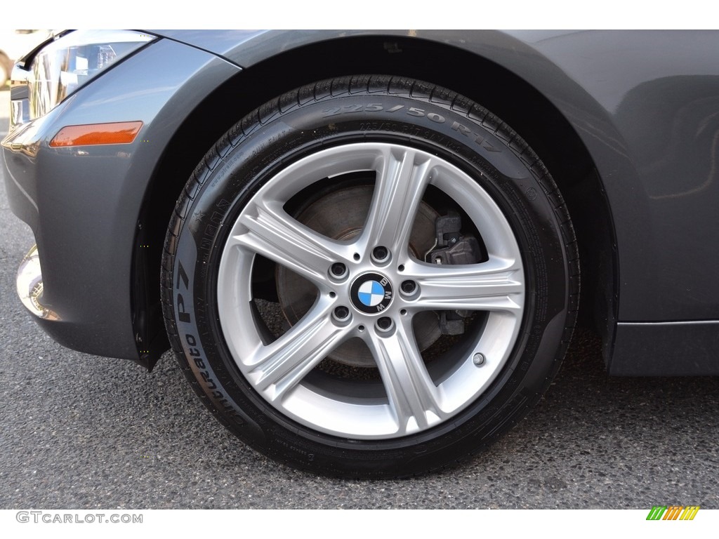 2014 3 Series 328i xDrive Sedan - Mineral Grey Metallic / Black photo #32