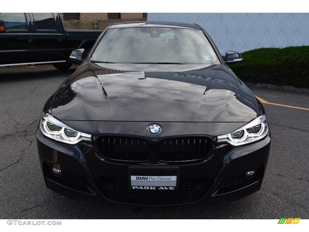 2017 3 Series 340i xDrive Sedan - Jet Black / Black photo #7