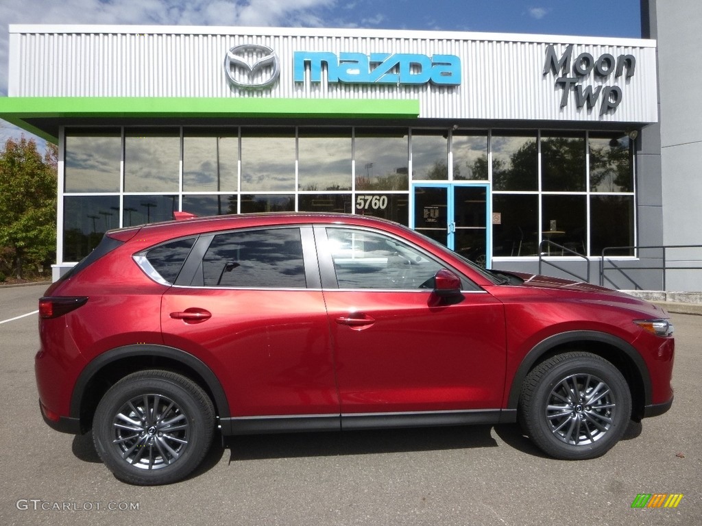 2017 CX-5 Touring AWD - Soul Red Metallic / Black photo #1