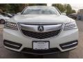 2015 White Diamond Pearl Acura MDX SH-AWD Technology  photo #2