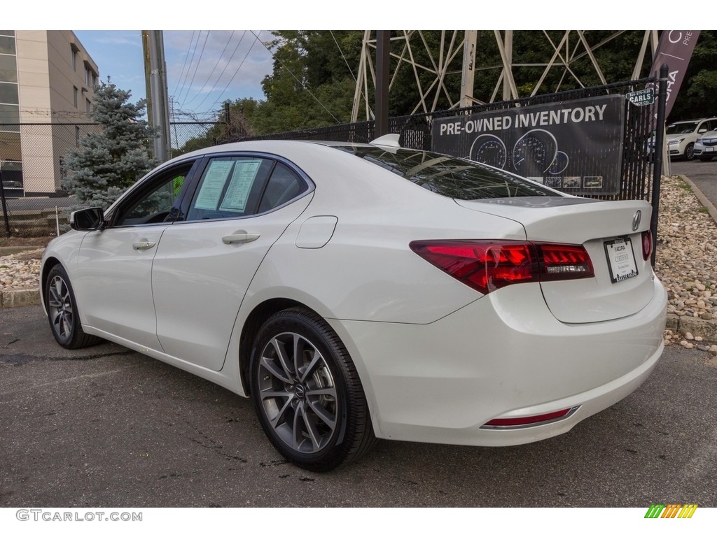 2017 TLX V6 SH-AWD Technology Sedan - Bellanova White Pearl / Espresso photo #5